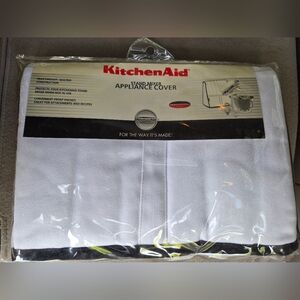 NEW KitchenAid Stand Mixer Cover Model KMCC1WH White